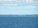 Widok na Bornholm z morza